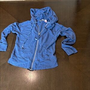 Victoria's Secret Blue Zip-Up Jacket